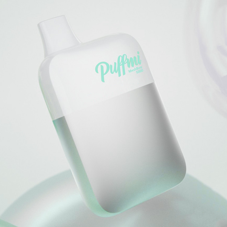 Одноразовая электронная сигарета Puffmi 5000 - Strawberry mango ice (Клубника манго)