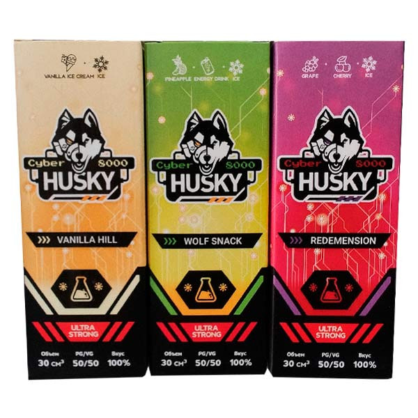 Жидкость Husky Cyber Ultra Strong - Lemonblast (Лимонное мороженное, кислый скитлз) 30 мл (20 strong)