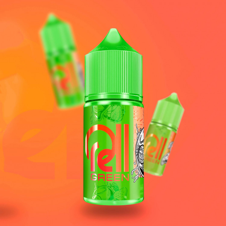 Жидкость Rell Green Hard - Mandarin (Мандарин) 30 мл (20 мг)