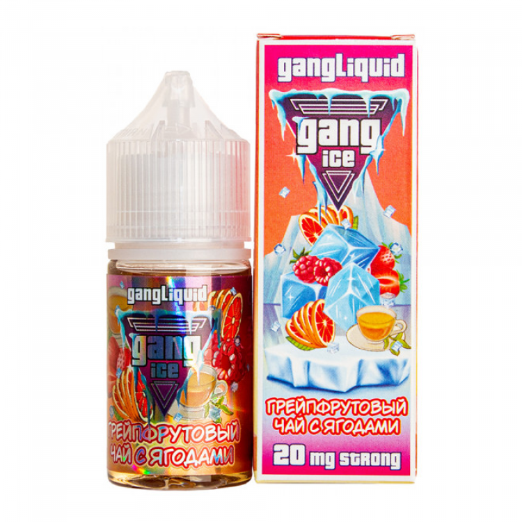 Жидкость Gang Ice Strong Ultra Salt - Грейпфрутовый чай с ягодами 30 мл (20 Ultra)