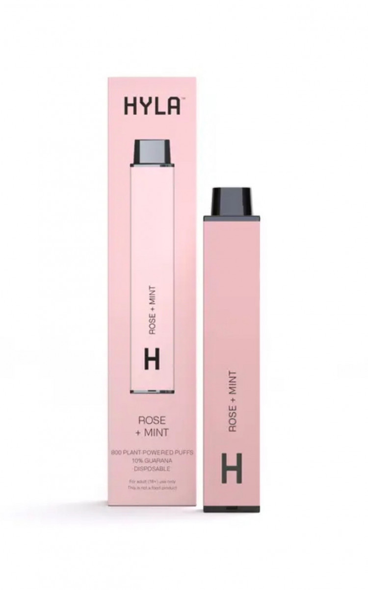 Одноразовая электронная сигарета Hyla 800 - Роза, Мята