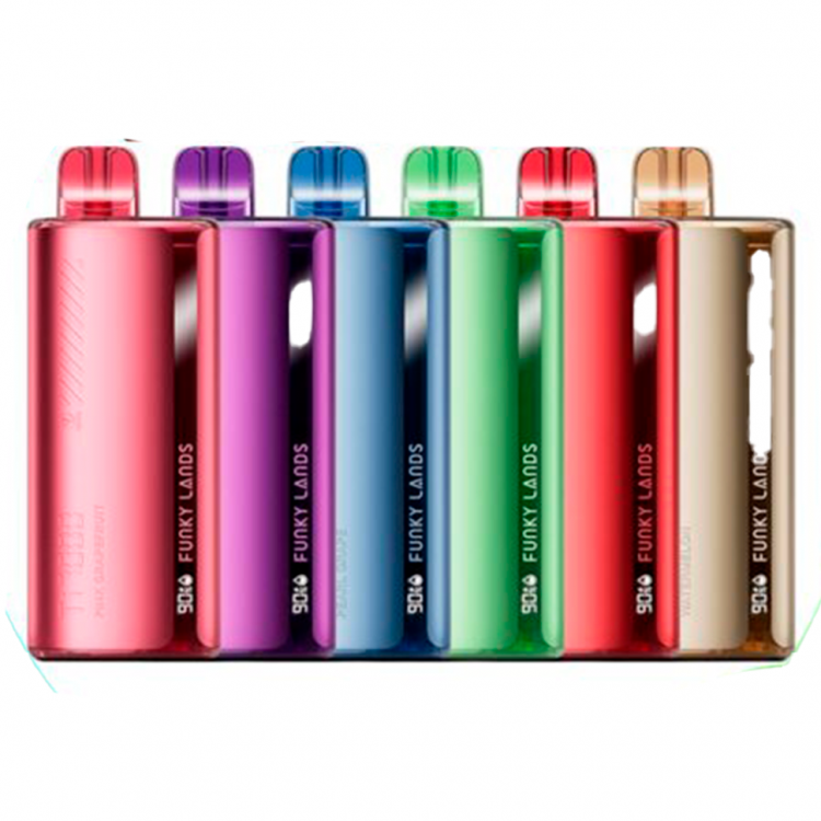 Одноразовая электронная сигарета Фанки Лендс 7000 - Вишневый сад