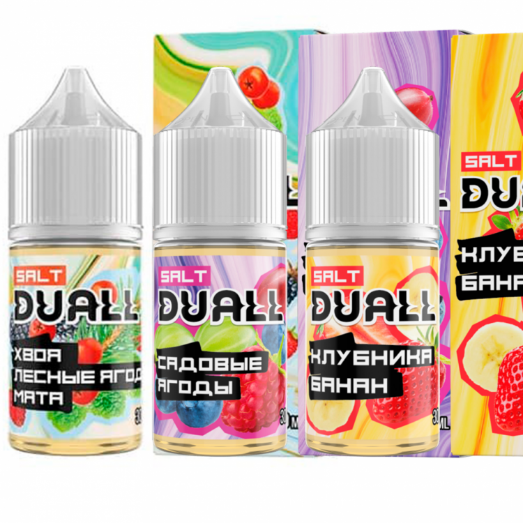 Жидкость DUALL Hard Salt Ultra - Табак, трюфель, грецкий орех, ваниль 30 мл (20 Ultra)