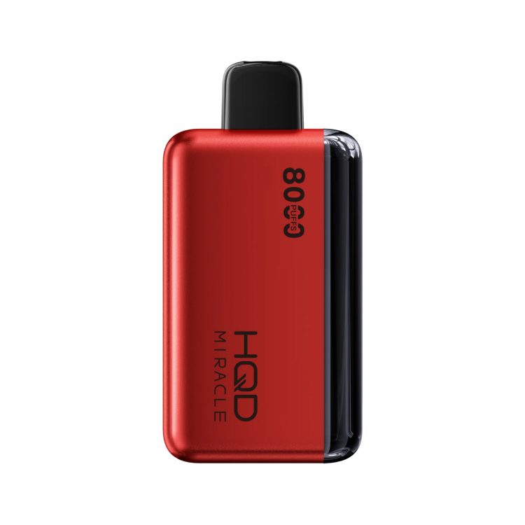 Одноразовая электронная сигарета HQD Miracle (8000) - Cherry Ice (Вишня со льдом)